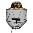 thumbnail image 2 of Chapeau en Maille Multicolore Accessoires de Randonnée Fournitures de Pêche Design Respirant Pliable Casquette Filet Équipement Extérieur Lettre beige, 2 of 9