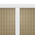 thumbnail image 5 of Hillsdale Furniture Serena Wood and Cane Panel King Headboard, White, 5 of 11