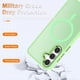 thumbnail image 2 of Funda de teléfono YENAPOON para Samsung Galaxy S24 FE verde menta, 2 of 7