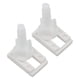 thumbnail image 1 of KDJ Toilet Seat Hinge Screws Set of 2 - White Plastic Toilet Lid Bolts Top and Bottom Fixing Accessories for Toilet Seat Installation Easy DIY Replacement Parts 40x24x45mm, 1 of 9