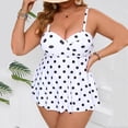 thumbnail image 2 of Plus Tankini Tops for Women Only Swimwear Top Bathing Suits Flowy Swimsuit Top, 2 of 5