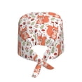 thumbnail image 2 of Gaeub Squirrel And Print Cleaning Working Cap,Unisex Scrub Cap Nurse Hat,No-Slip Scrub Cap for Men & Women, 2 of 7
