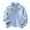 Light Blue, variant on fatyb Kids Fleece Jacket Stand Collar Warm Coat with Pockets Boys Girls Solid Color Fall Winter Outerwear