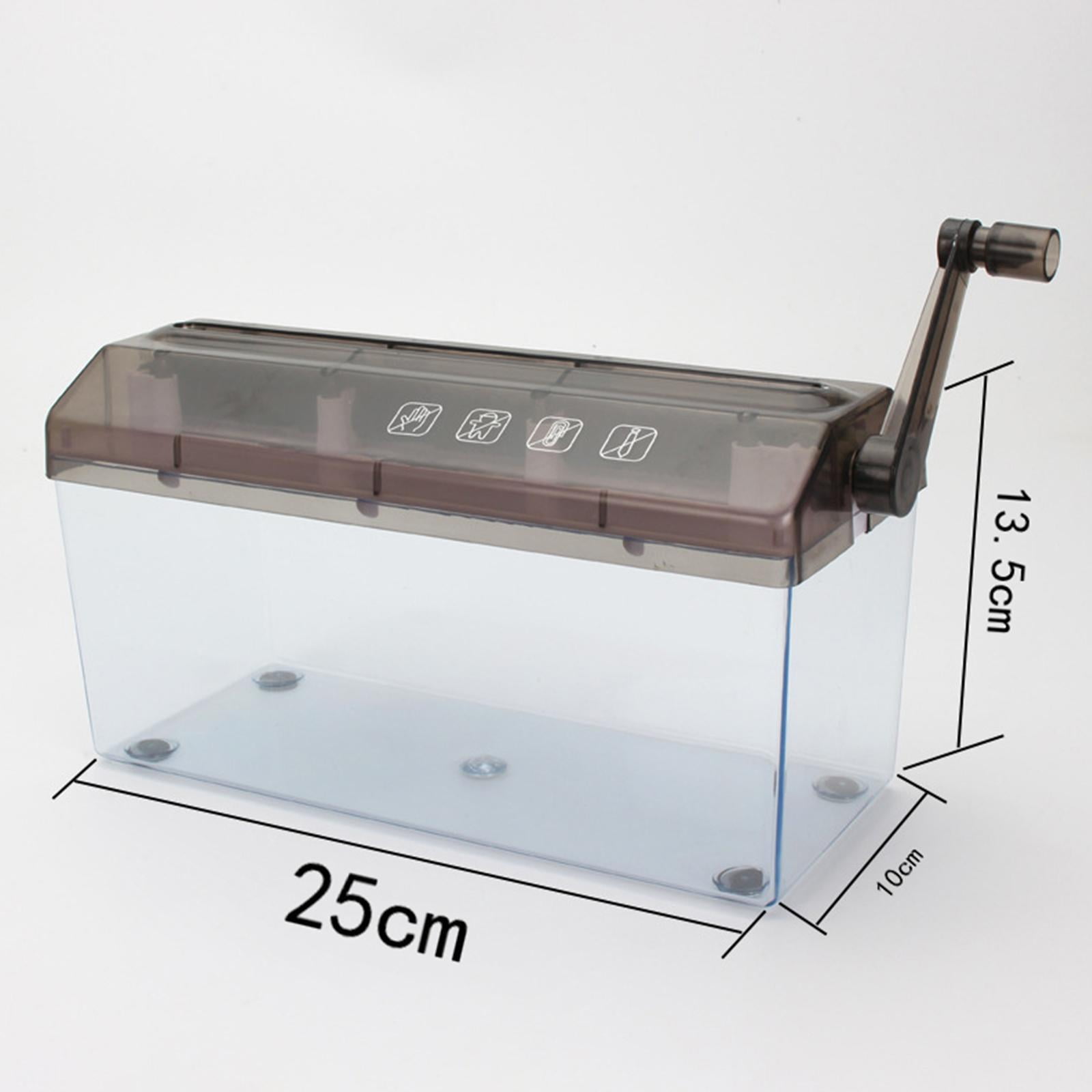 Portable Hand Shredder Desktop Statiry Documents Cutting Tool