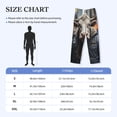 thumbnail image 5 of Daiia Surrealist Cow Men's Sleep Pant with Pockets and Drawstring,Pajama Pants-X-Large, 5 of 9