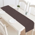 thumbnail image 2 of MKHERT brown Table Runner for Kitchen Wedding Party Home Decor 16x72 inch, 2 of 4