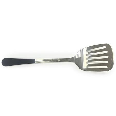 

13.5 L Inc. Stainless Steel Slotted Spatula W/ Cool-Grip Handle