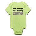 thumbnail image 1 of CafePress - I Ask My Godmother Body Suit - Baby Light Bodysuit, 1 of 1
