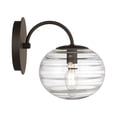 thumbnail image 3 of Metropolitan N3501 Lenora 8" Tall Bathroom Sconce - Bronze, 3 of 6