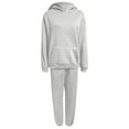 thumbnail image 4 of felwors Sweatsuits Women 2 Piece Outfits Lounge Two Piece Sets Sweatshirts Sweatpants Hoodies Tracksuits with Pockets GY2, S, 4 of 4