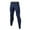 Navy, variant on UTTOASFAY Mens Pants Men'S Sports Stretch Leggings Trousers Breathable Quick-Drying Wicking Fitness Pants White 6(M)