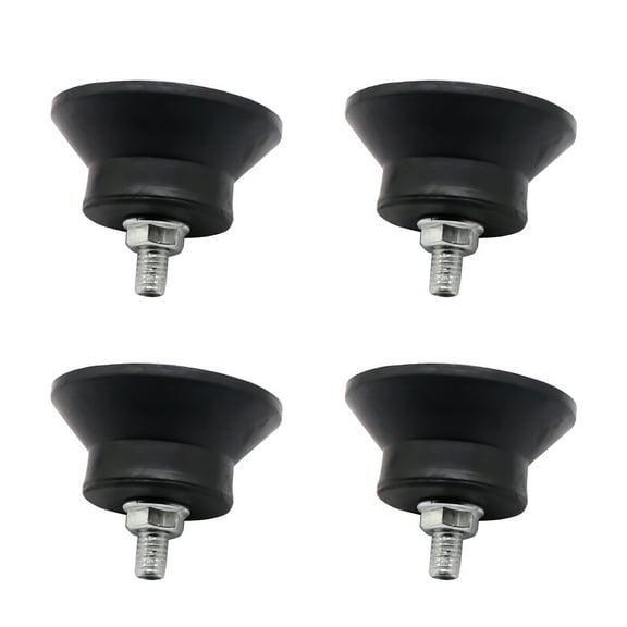 4Pcs Air Compressor Rubber Foot Pad Nonslip Rubber Shock Pad Cushion AntiVibration Rubber Landing Mat Enduring