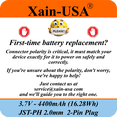 thumbnail image 5 of 3.7V 4400mAh Li-ion Replacement Battery with JST-PH 2P 2mm Connector for Bluetooth Speaker, RC Toys, Lighting, DIY Equipment, 5 of 8