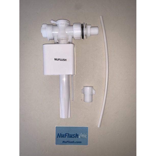EAGO Side Mount Toilet Tank Water Fill Valve, Universal fit for 1 and