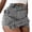 Grey, variant on CAIXIA Jean Shorts Womens Plus Size Mid Rise Vintage Denim Y2k Shorts Casual Bermuda Shorts Ripped Rolled Baggy Jean Jorts Womens Shorts,S
