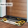 thumbnail image 3 of Sunflower Kitchen Rug Set of 2, Farmhouse Yellow Sunflower Decor, Non Skid Washable, 3 of 7