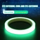 thumbnail image 1 of Green Warning Ground Light Car Luminous Tape Non-slip Reflective Fluorescent Tape Universal Portable Car Reflective Stickerblue 1.2cmx3mUnited States He Qiyong unisex, 1 of 1