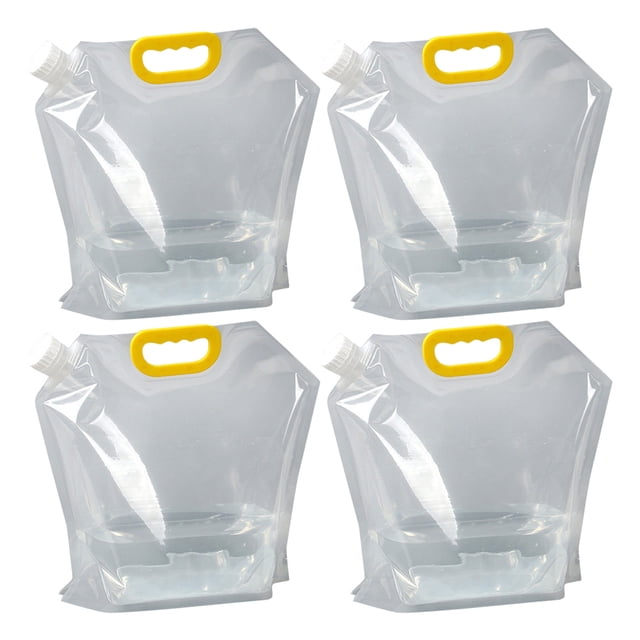 Cubo Potable Plegable Suministros Acampada Gran Capacidad 5/10L