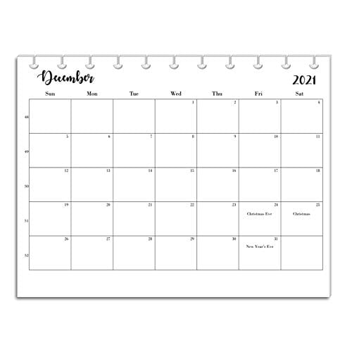 2023 Monthly Calendar Refills for 11 Disc Planners (Minimalist)