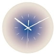 thumbnail image 1 of MesaSe Gradient Glass Hanging Clocks Noiseless Quartz Wall Watch Clock for Porch Balcony Corridor Use, 1 of 2