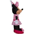 thumbnail image 4 of Decoración inflable iluminada de Minnie Mouse Gemmy de 1,2 m para cumpleaños, 4 of 6