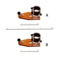 thumbnail image 2 of fastboy Circle Milling Jigs Woodworking Fitting Precise Slotting Component Workbench DIY Trimmer Guide Board Router Plate Accessories Type 1, 2 of 8