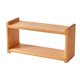 thumbnail image 5 of Estante de almacenamiento de madera, soporte para tazas de té y café, estante de especias de 2 capas, organizador de tazas para juego de té, cocina do, 5 of 9