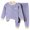 0-Blue2699, variant on WOYY Boys -Lined Sleepwear Long Sleeve Top Pants Thermal Underwear Base Layer Children's Clothes Sets, Sizes 18-24 Months