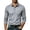 Gray, variant on fnnxeal Mens Polo Shirts, Casual Fall Winter Long Sleeve Knit Collared Pocket Black Polo Shirts for Men Size M
