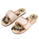 thumbnail image 2 of Zapatilla de masaje de pies unisex Pebble Foot Acupoint Estimular zapatillas para el cuidado de la salud Caqui, 2 of 8