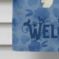 thumbnail image 4 of Bedlington Terrier Welcome Flag Canvas House Size, 4 of 4