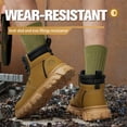 thumbnail image 4 of YOURDIARY Mens Steel Toe Safety Work Shoes, Puncture Resistant & Non-Slip Industrial Construction Boots, 4 of 9