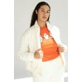 thumbnail image 4 of Quilted Sleeve Sherpa Jacket - Warm Fleece Outerwear for Winter Wear, 4 of 4