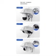thumbnail image 7 of 2 PCS Surveillance Rain Cover Camera Sun Hood Security Protection, 7 of 7
