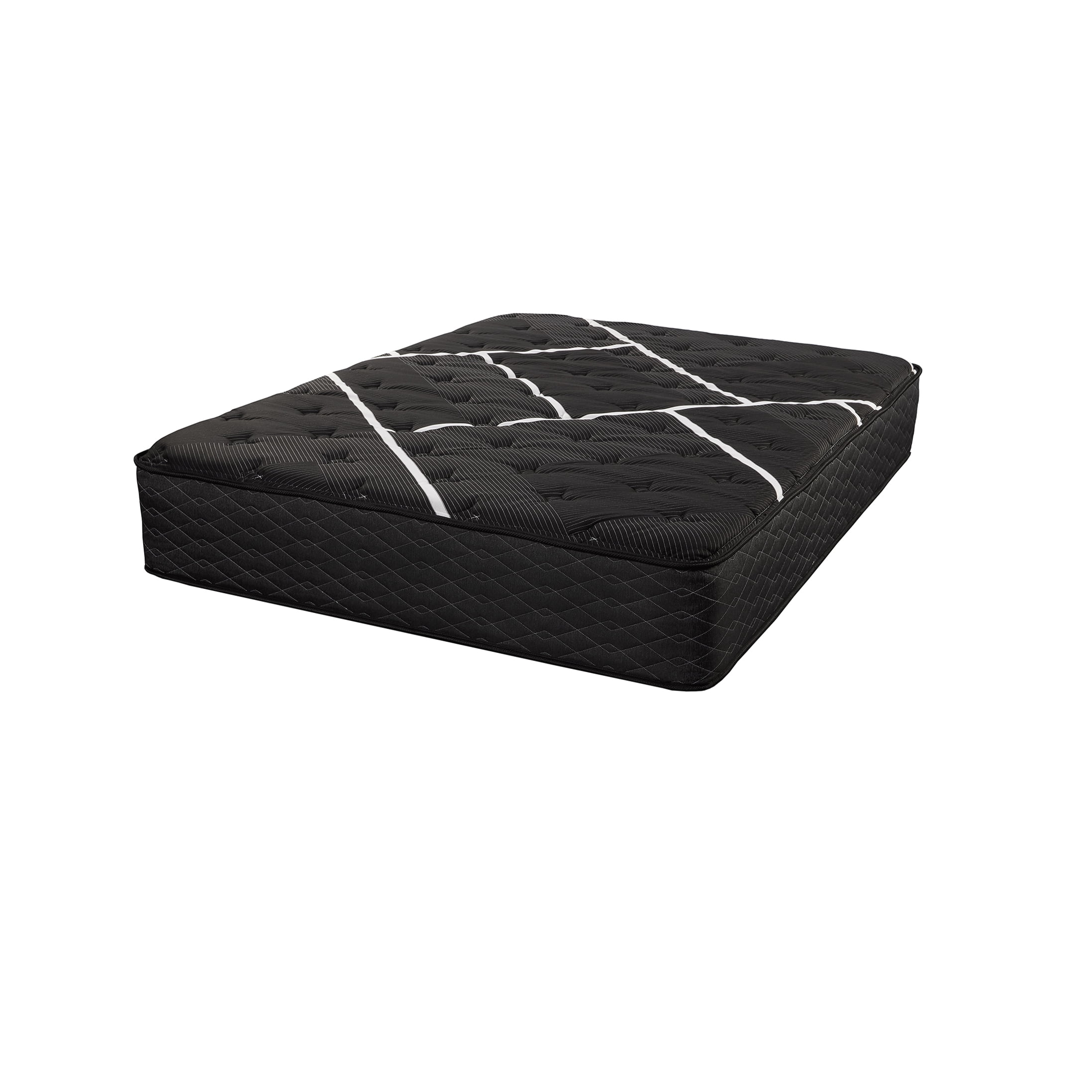 CHAMPFLAG Plush Pillow Top Hybrid Mattress, King Size, Cooling Gel Infusion, Motion Isolation, Edge Support, Pressure Relieving