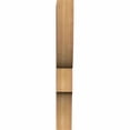 thumbnail image 2 of 3 1/2"W x 12"D x 28"H Ridgewood Smooth Corbel, Western Red Cedar, 2 of 9