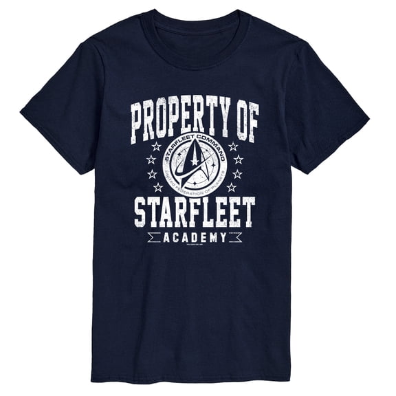 Star Trek - Property of Starfleet - Men's Short Sleeve Graphic T-shirt
