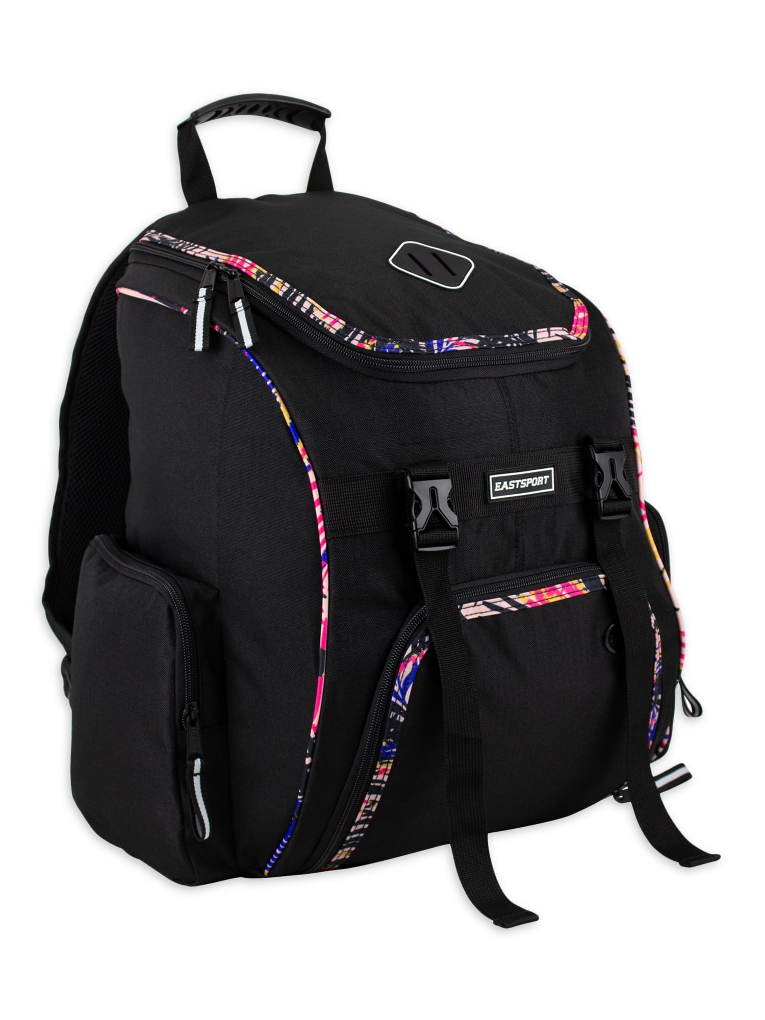 Eastsport Unisex Supersport Backpack, Palm Print Trim