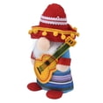 thumbnail image 1 of Dwarf Doll Cute Soft Lucky Prevent Fading Festival Gnomes with Musical Instruments for Halloween Props and Party Guitar Boy, 1 of 5