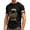 Black, variant on Men's Hello Darkness My Old Friend Crew Neck Short Sleeve Graphic T Shirt