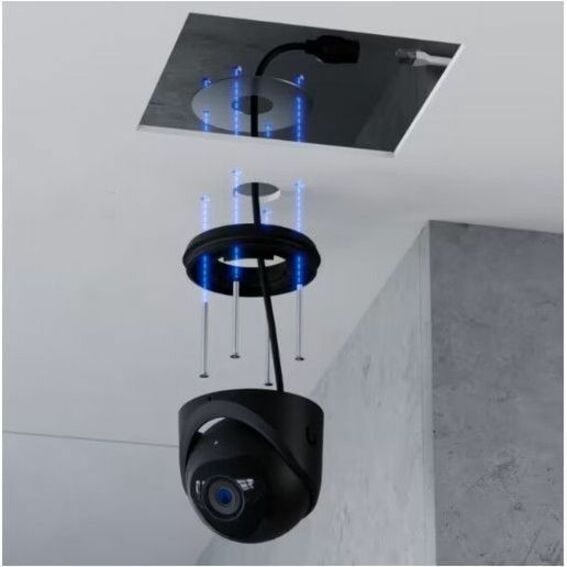 Ubiquiti UVC-G6-Turret 8 Megapixel 4K Network Camera, Color, Turret, Black