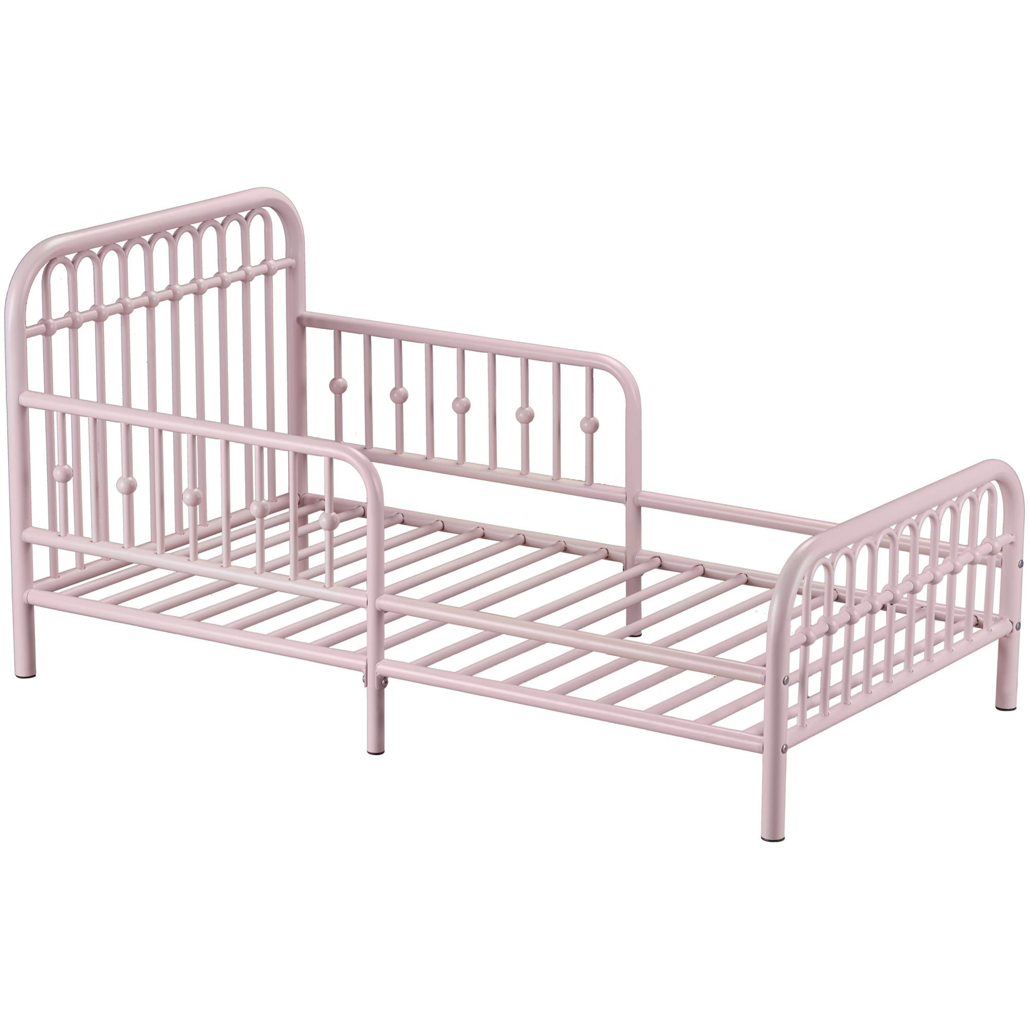 Little Seeds Monarch Hill Ivy Metal Toddler Bed Pink 