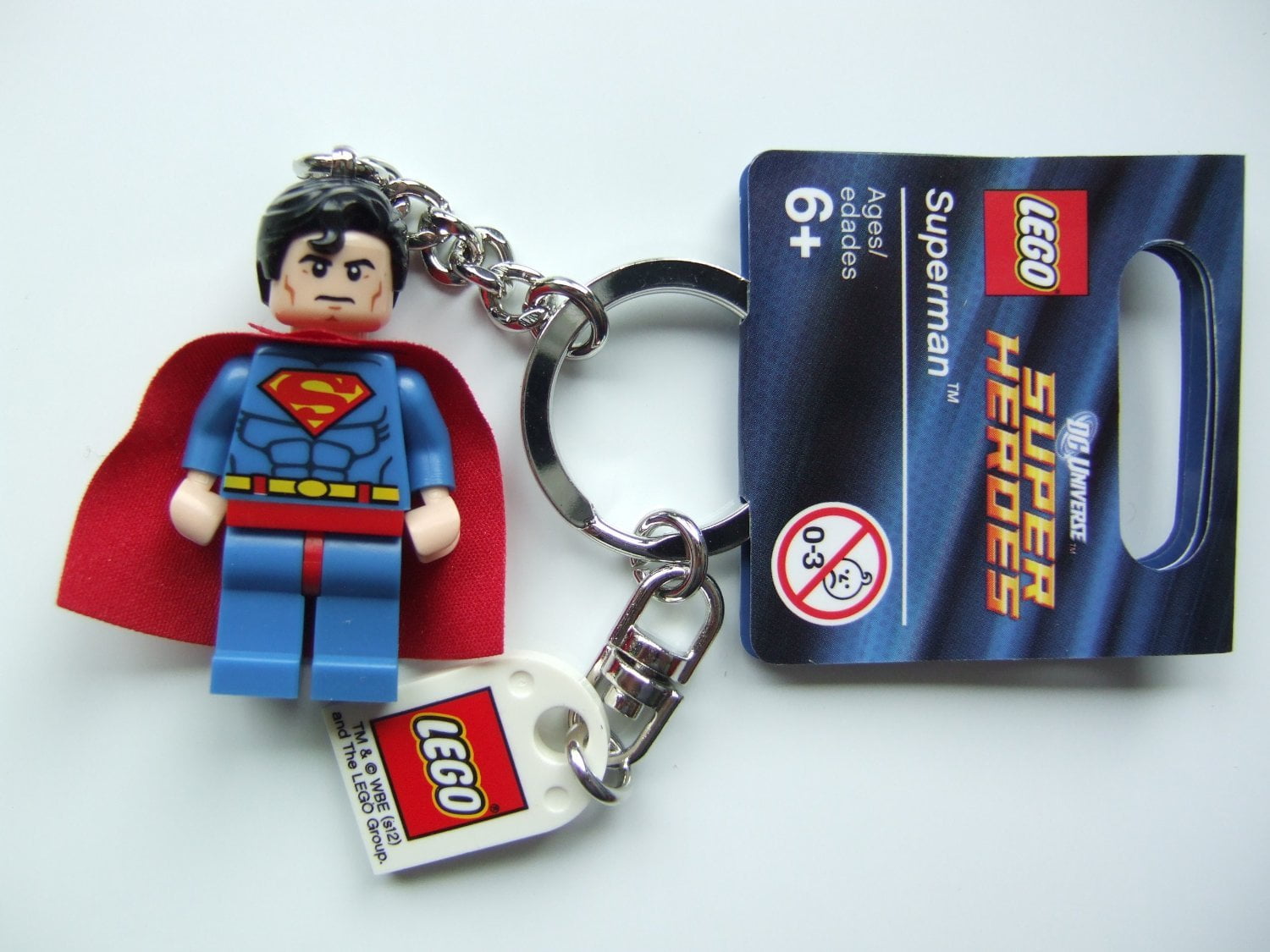 lego superman keyring