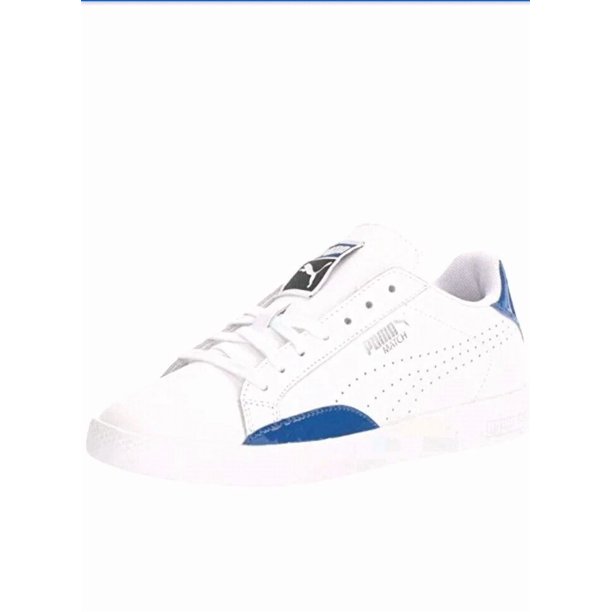PU & MA Match Basic 362726 03 Women Shoes 8.5 PU & MA White True Blue NWB Authentic