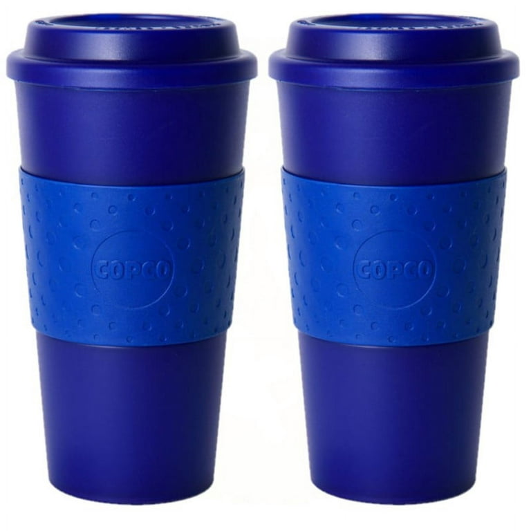 Copco Acadia coffee Mug 16 Ounce Plastic, Blue Navy