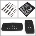 thumbnail image 4 of NRG Innovations NRG-PDL-450BK NRG Innovations PDL-450BK Aluminum Automatic Transmission AT Foot Pedal Cover Plates w/Carbon Fiber Trim, 4 of 4