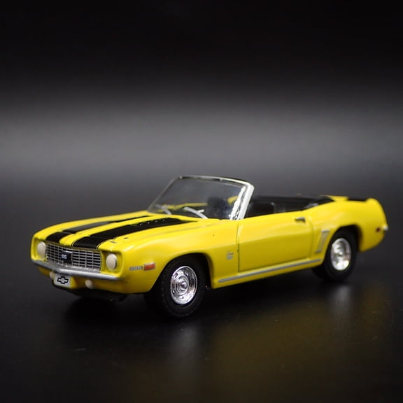 Open Box 1969 69 CHEVY CHEVROLET CAMARO SS CONVERTIBLE RARE 1/64 SCALE DIECAST MODEL CAR