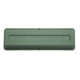 thumbnail image 5 of Bloem Dura Cotta 18" Plastic Window Box Planter with Saucer Tray: Indoor/Outdoor, for Window Sill, Ledge, & Tabletop, Basil, 5 of 5