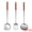 Brown B, variant on Unique Bargains Cooking Utensil Set, Stainless Steel Kitchen Gadgets Brown E 2pcs