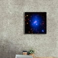 thumbnail image 3 of Epic Graffiti 'Galaxy Cluster IDCS J1426,' Canvas Wall Art, 18"x18", 3 of 8
